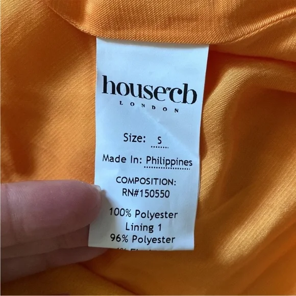 House of CB Alicia Yellow Midi Sundress - XS - Picture 14 of 16